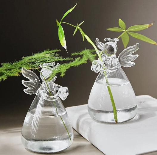 Angel Glass Looking At Your Vase - Pacisia