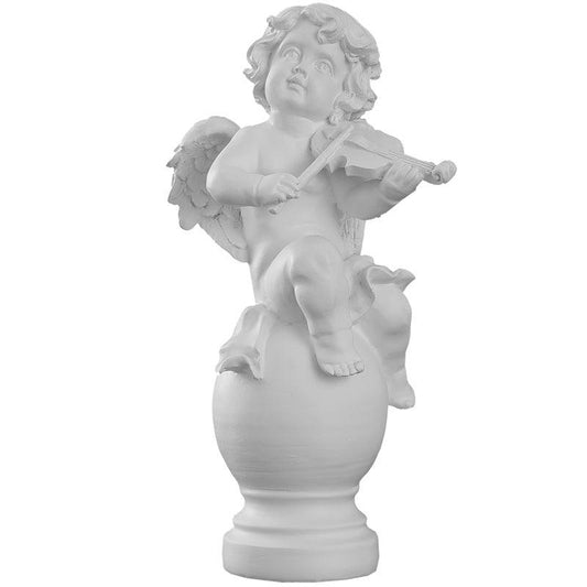 Angel Plaster Ornament Nordic Tabletop Ornament Cute Mini Miniature Portrait Sculpture Figure Statue - Pacisia