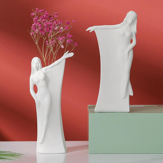 Art Ceramic Vase Dry Flower Insert - Pacisia