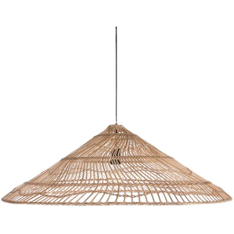 Art Japanese Zen Rattan Chandelier - Pacisia
