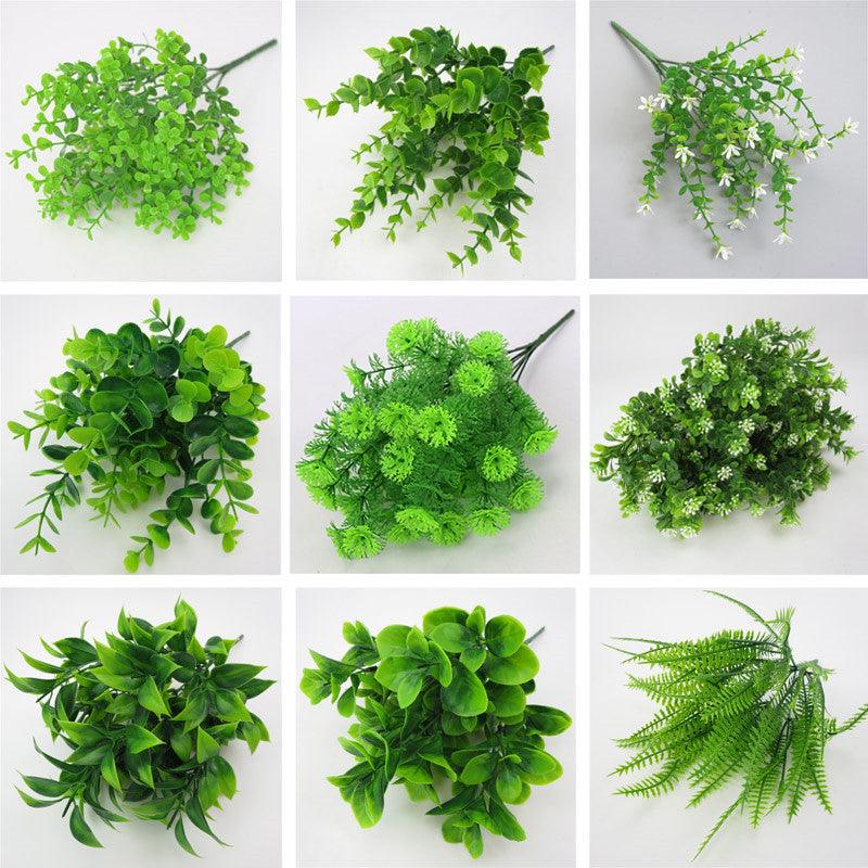 Home Decors Flowers Arrangement Branches-Grass Christmas-Table Artificial-Plants Eucalyptus - Pacisia