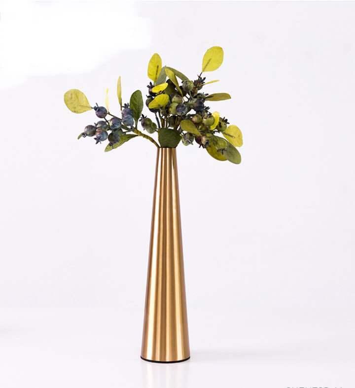 Artificial flower decoration, living room, Iron vase - Pacisia