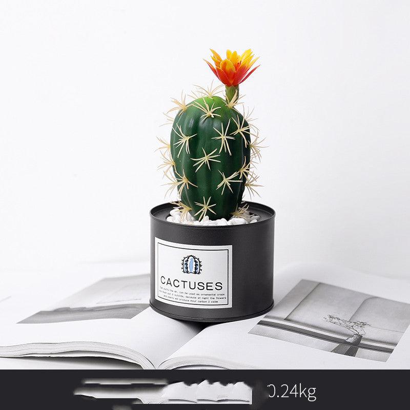 Artificial Green Plant Ornaments Potted Ornaments Green Plants Fake Flower Ornaments - Pacisia