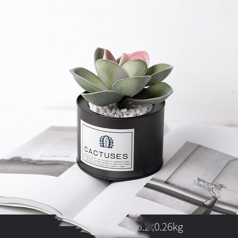Artificial Green Plant Ornaments Potted Ornaments Green Plants Fake Flower Ornaments - Pacisia
