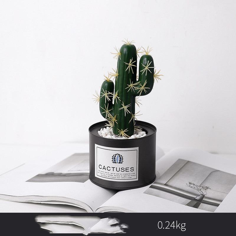 Artificial Green Plant Ornaments Potted Ornaments Green Plants Fake Flower Ornaments - Pacisia