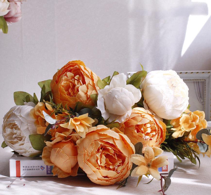 Artificial peony flower bouquet living room decoration - Pacisia