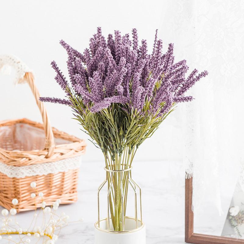 Artificial Wheat Ear Lavender Plant - Pacisia