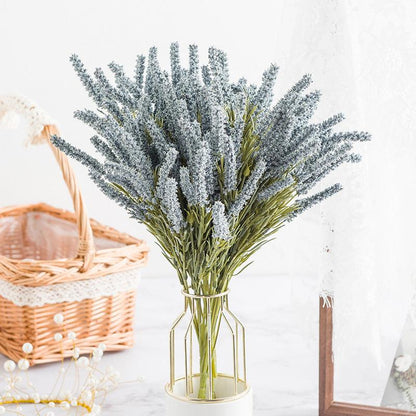 Artificial Wheat Ear Lavender Plant - Pacisia