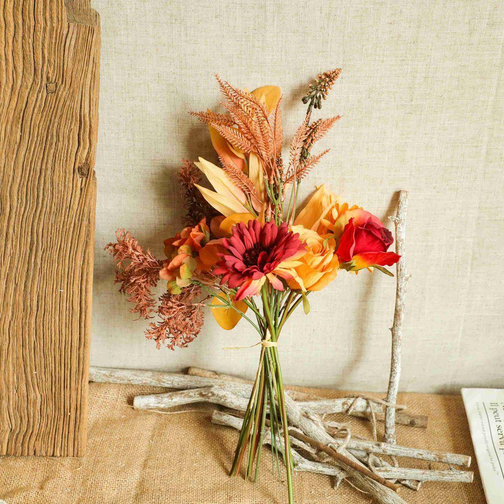 Autumn Color Bouquets Of Artificial Flowers - Pacisia