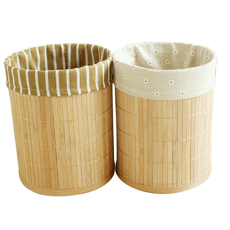 Bamboo folding trash can - Pacisia