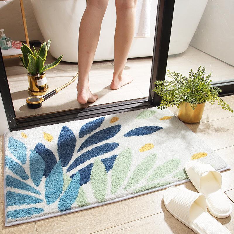 Bathroom Absorbent Floor Mats For Bathroom Non Slip Mats - Pacisia
