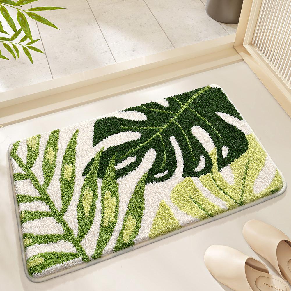 Bathroom Carpet Non-slip High And Low Velvet Floor Mat - Pacisia