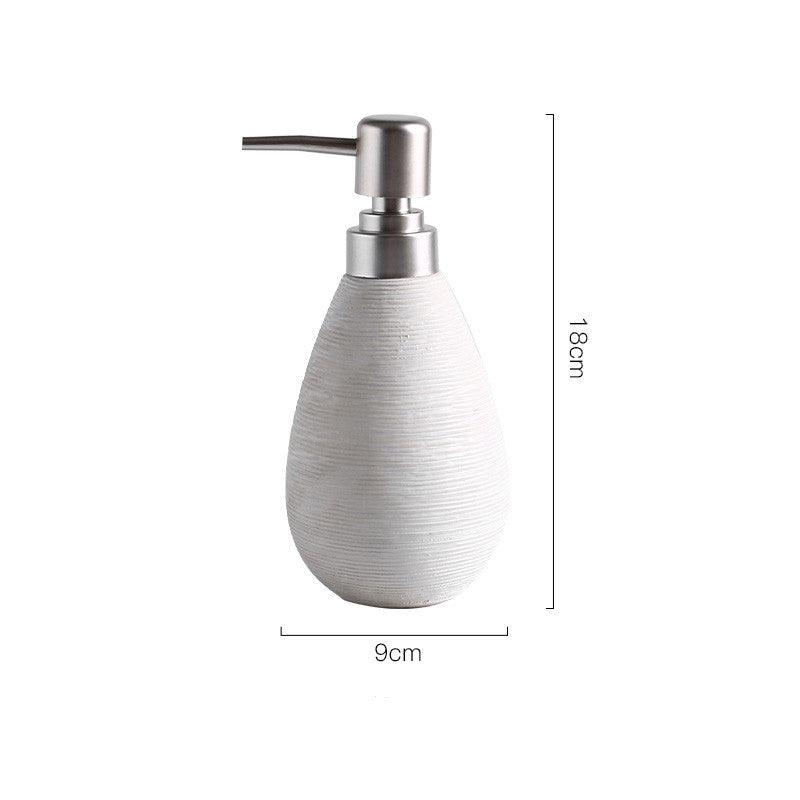 Bathroom Shower Gel Bottle Bottling Lotion Bathroom Ceramic - Pacisia