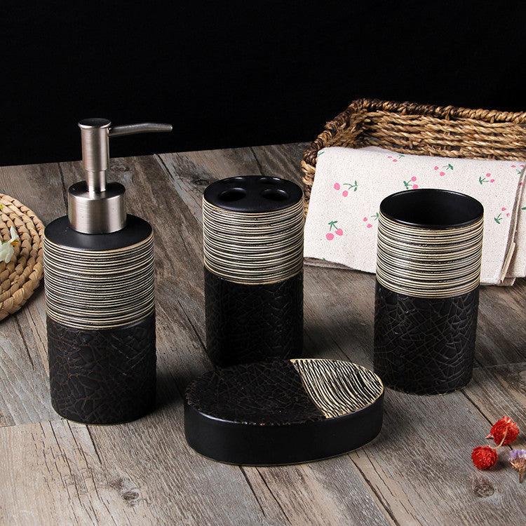 Bathroom Supplies Kit Toothbrush Cup Wash Cup Set - Pacisia