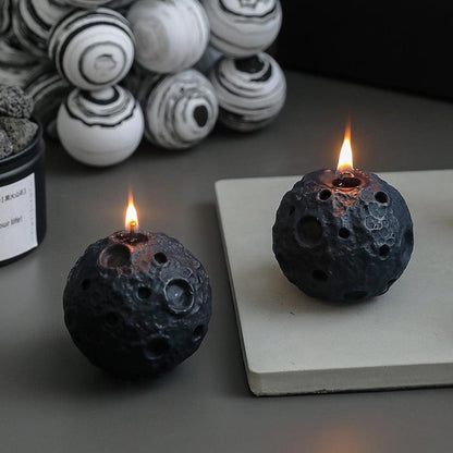 Bedroom Creative Moon Shape Scented Candles Ornaments - Pacisia