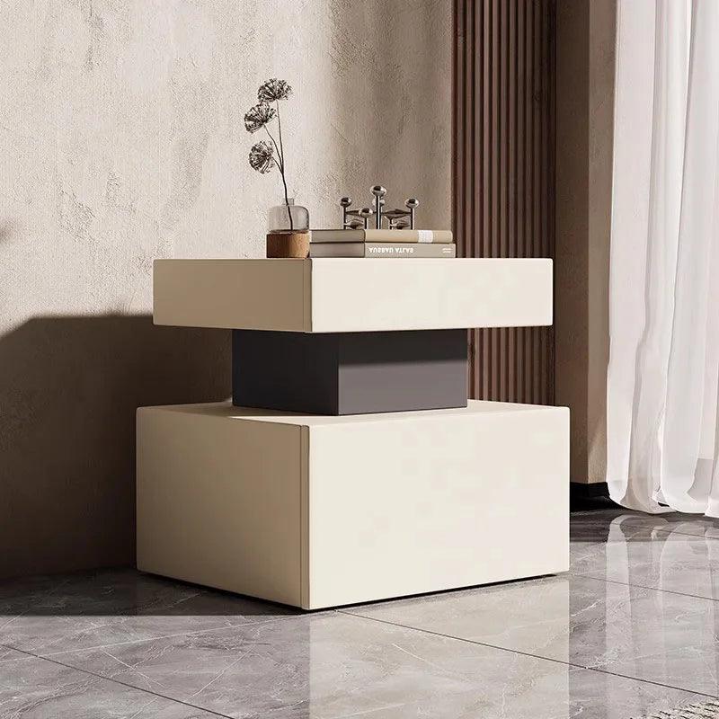 Bedroom Night Side Table Small Bedside Cabinet Room Nordic Cofee Table White Nightstand Modern Tables De Nuit Bedroom Furniture - Pacisia