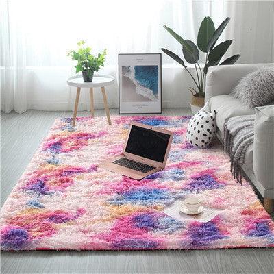 Bedside Carpet Floor Mats Door Mat Tie-dye Carpet - Pacisia