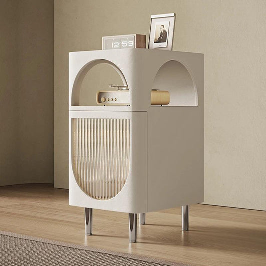 Bedside Table Drawers Night Stand White Bedroom Closets Bed Cute Comfortable Nightstand Modern Creative Tables Mesas Living Room - Pacisia