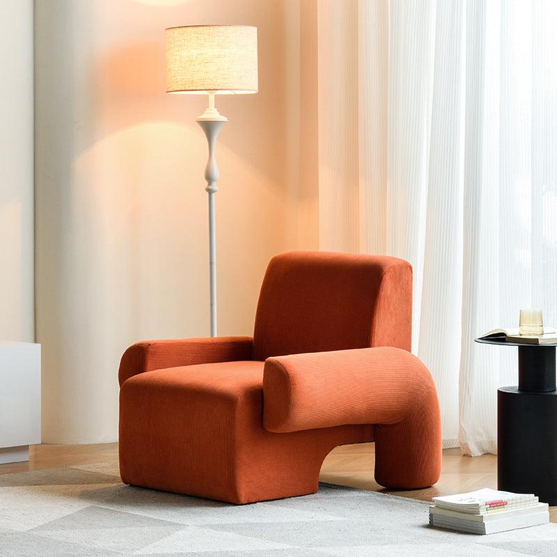 Bicolor Bouclé Comfort Chair - Pacisia