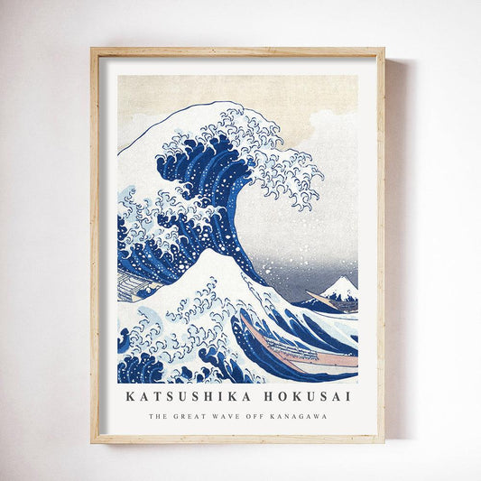 Big Wave Canvas Painting - Modern Frameless Wall Art Decor - Pacisia