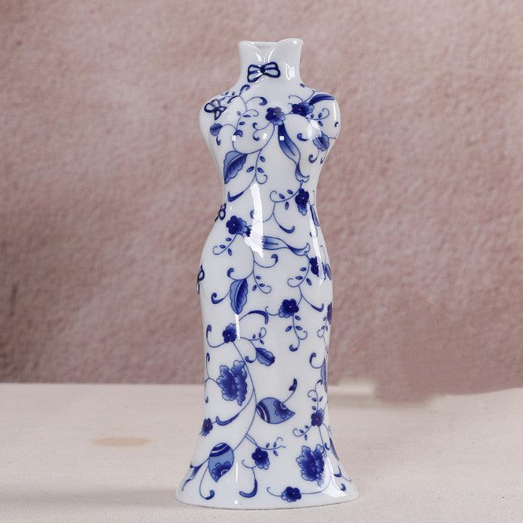Blue And White Porcelain Vase Decoration - Pacisia