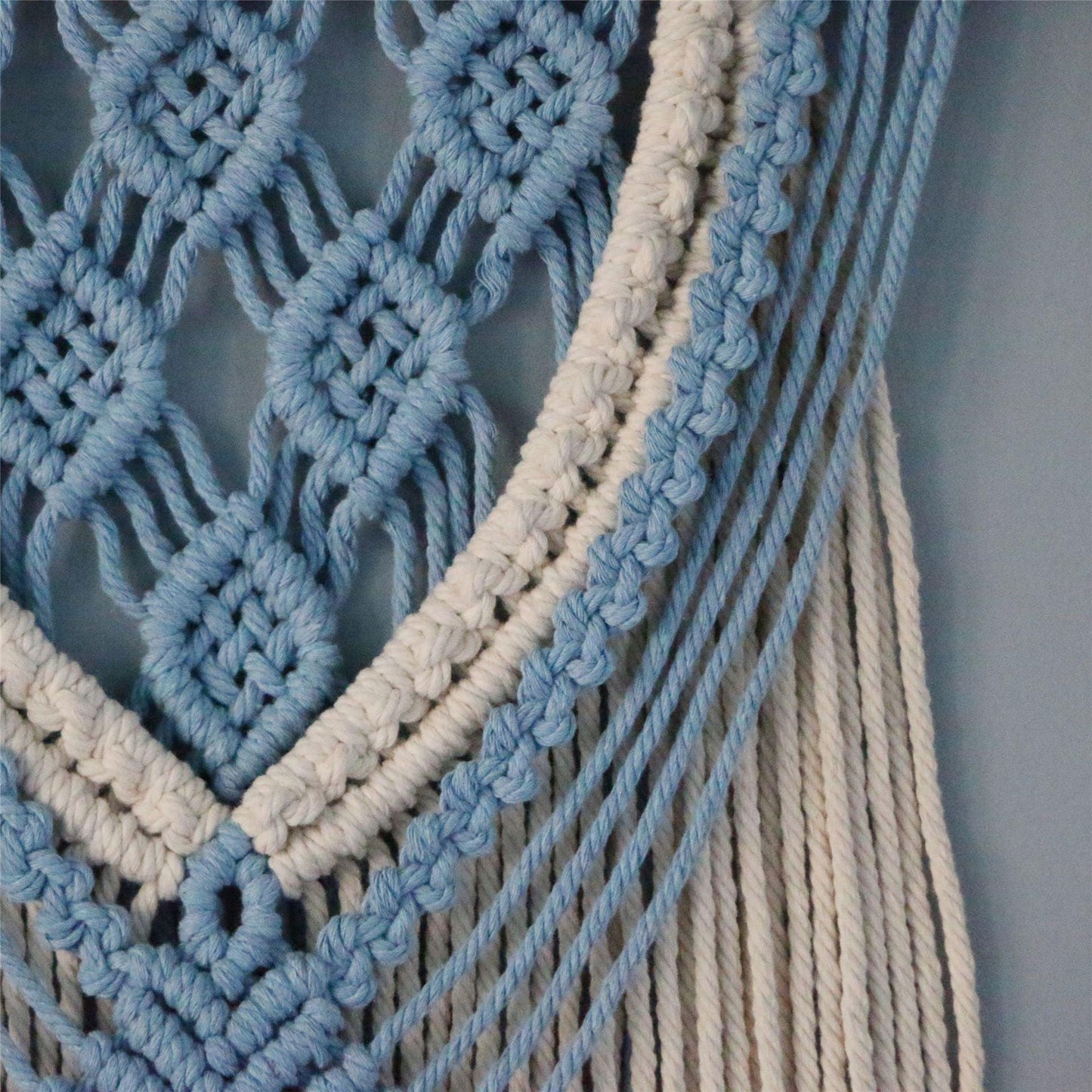 Hand-Woven Cotton Rope Tapestry Wall Decoration Wall Decoration Cotton Rope Tassel Ornaments - Pacisia