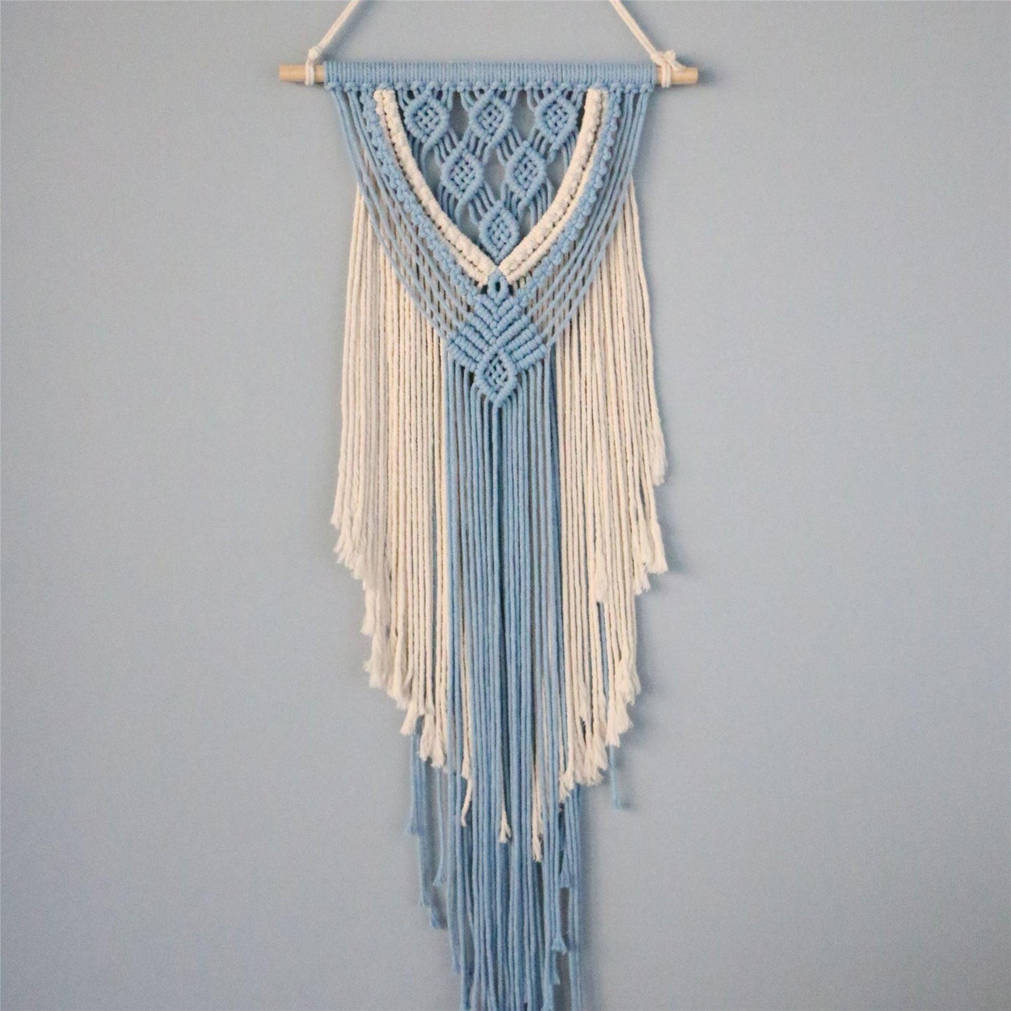 Hand-Woven Cotton Rope Tapestry Wall Decoration Wall Decoration Cotton Rope Tassel Ornaments - Pacisia