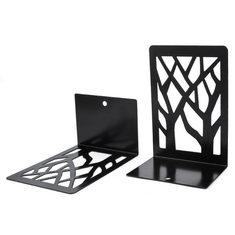 Branch Metal Book Stand Bookend Bookshelf Book Holder Book Support Book Block Board - Pacisia