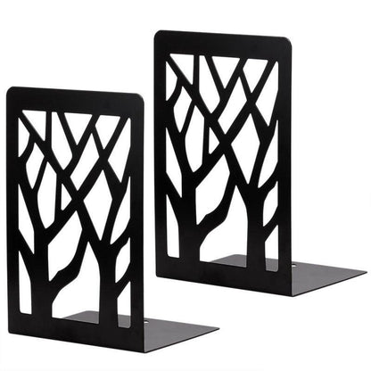 Branch Metal Book Stand Bookend Bookshelf Book Holder Book Support Book Block Board - Pacisia