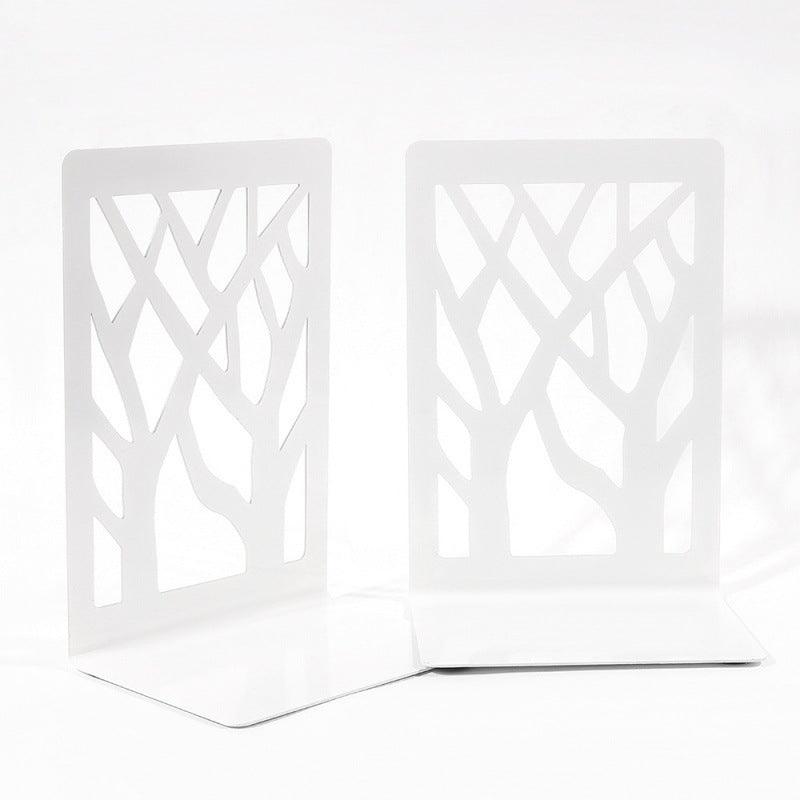 Branch Metal Book Stand Bookend Bookshelf Book Holder Book Support Book Block Board - Pacisia