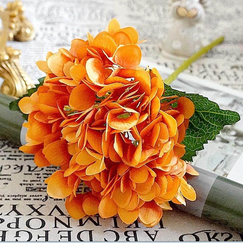 Bride Bouquet Vase Decoration-Accessories Flower-Arrangement Silk Hydrangea Artificial-Flowers - Pacisia