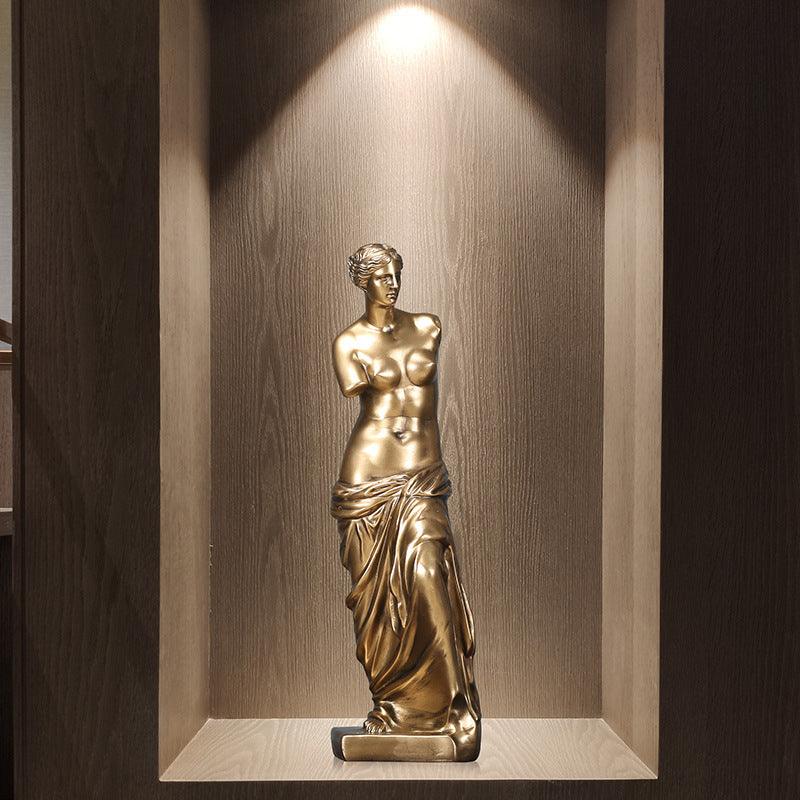 Broken arm Venus statue living room porch decoration - Pacisia