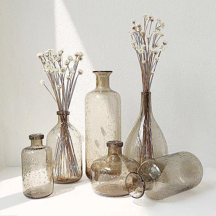 Bubble Glass Vase Home Decoration Vase Decoration Decoration - Pacisia