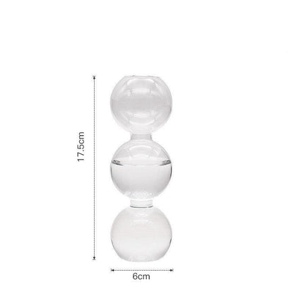 Bubble Glass Vase Hydroponic Spherical Flower - Pacisia