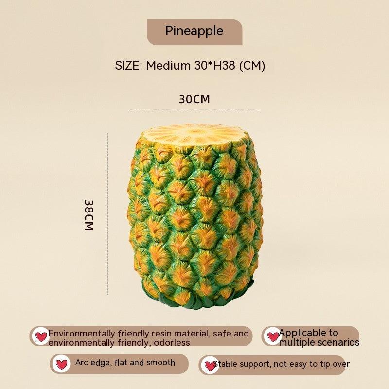 Hamburger Stool Food Net Red Low Stool Restaurant Decoration Corn Side Table Sofa Corner Table Casual Chair Simulation - Pacisia
