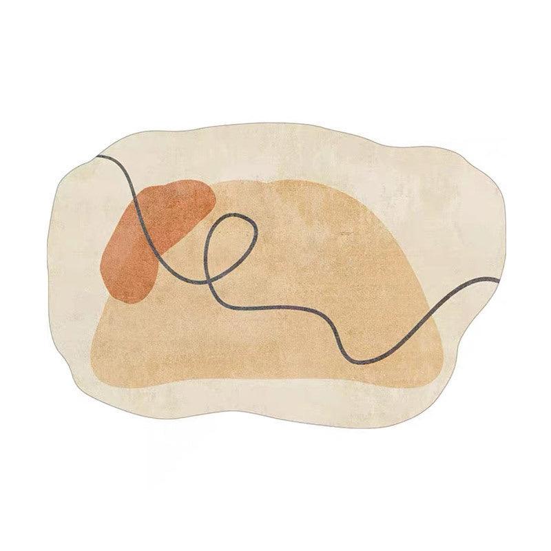 Carpet Household End Table Mat Wabi-sabi Wind Bedroom Irregular - Pacisia