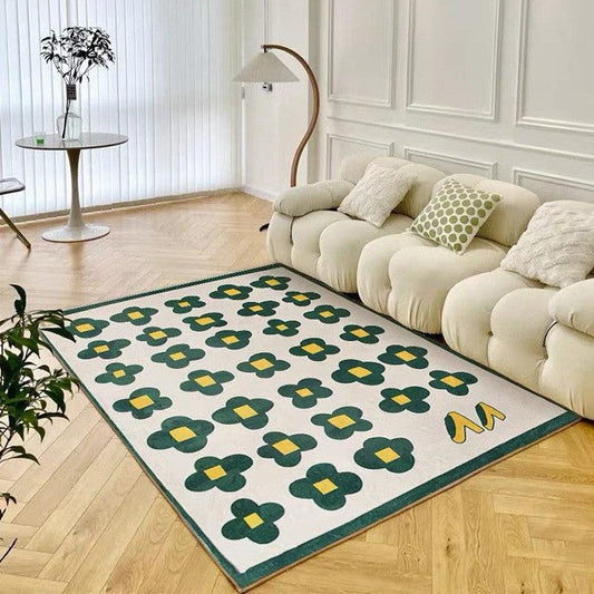 Cashmere Simple Small Flower Carpet Household - Pacisia