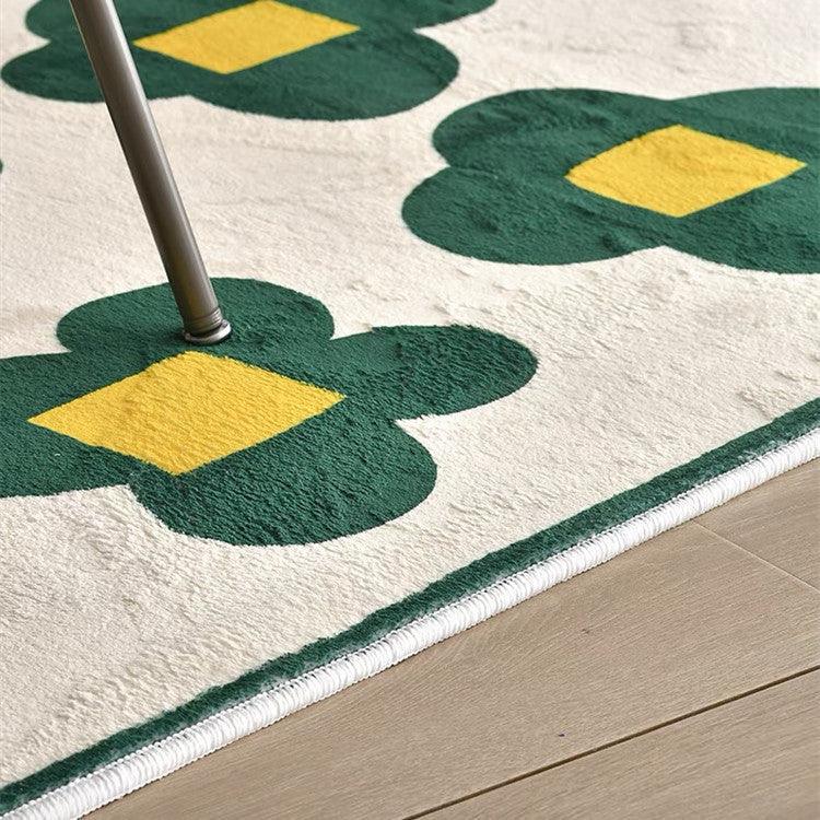 Cashmere Simple Small Flower Carpet Household - Pacisia