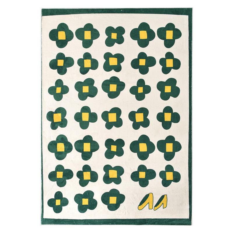 Cashmere Simple Small Flower Carpet Household - Pacisia