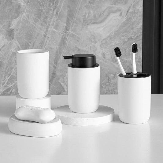 Ceramic Bathroom Set Of Four Pieces - Pacisia