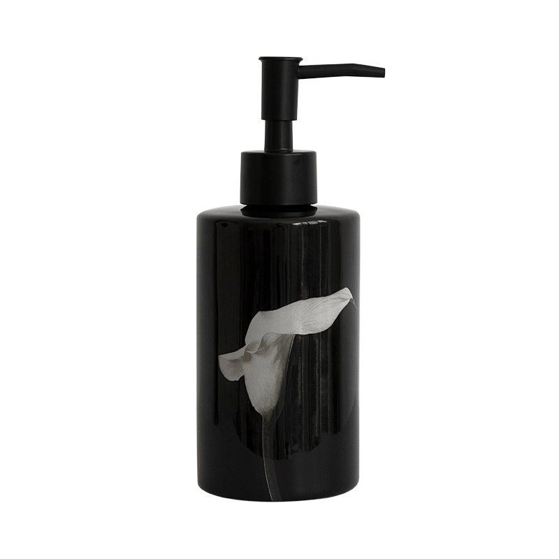 Ceramic Bottled Shampoo Shower Gel Large Capacity Push Type - Pacisia