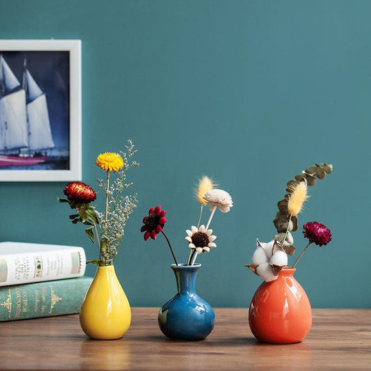 Ceramic Mini Vase Decorations Originality - Pacisia