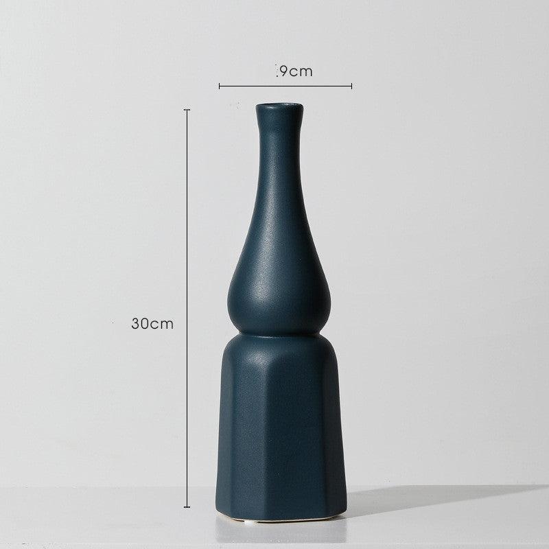 Ceramic Morandi Vase Decoration Dried Flower Arrangement - Pacisia