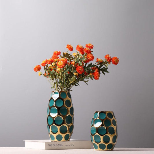 Ceramic Pineapple Vase Hotel Restaurant Table Top - Pacisia