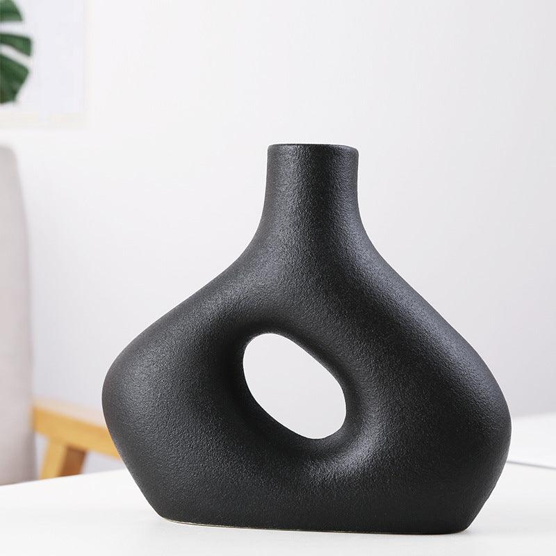 Ceramic Vase Creative Special-shaped Living Room Decoration - Pacisia