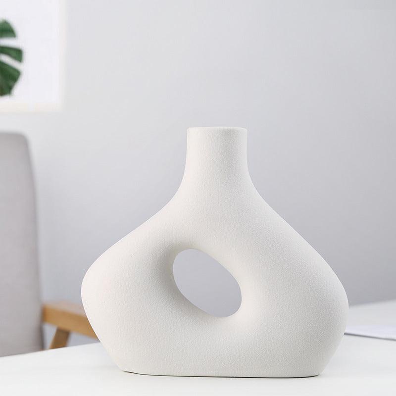 Ceramic Vase Creative Special-shaped Living Room Decoration - Pacisia