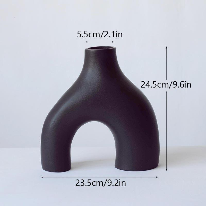 Ceramic Vase Creative Special-shaped Living Room Decoration - Pacisia