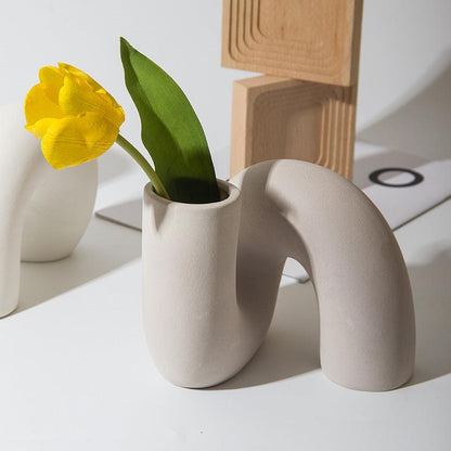 Ceramic Vase Decoration Decoration Living Room - Pacisia