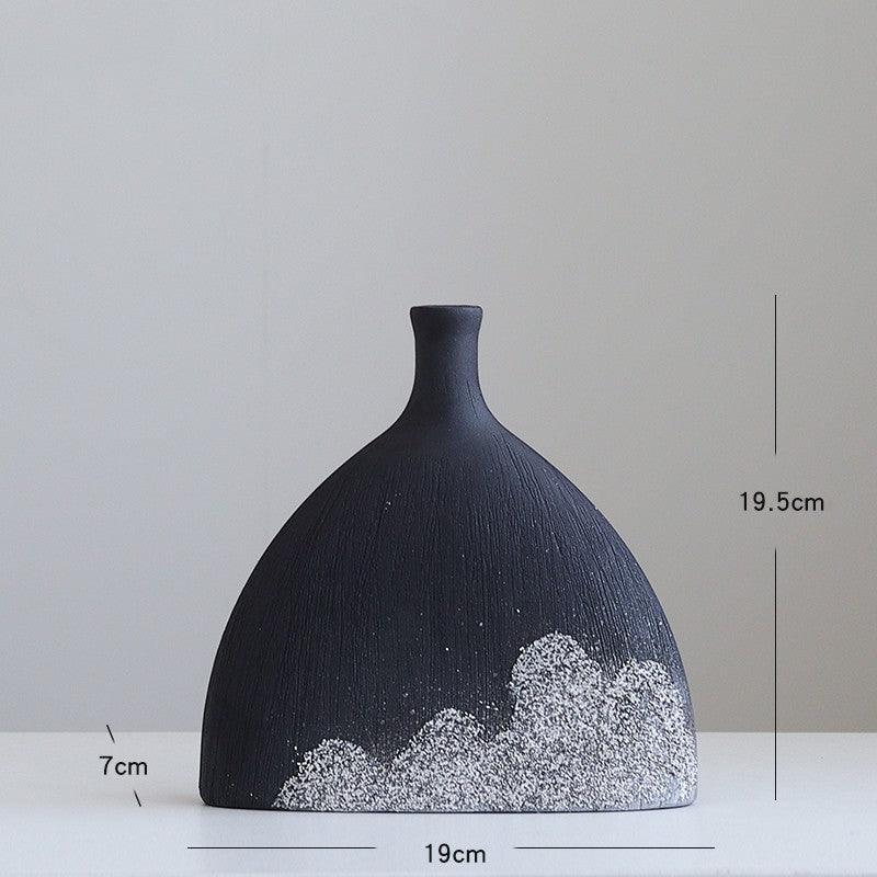 Ceramic Vase Decoration Of Living Room Porch Antique Frame Soft Decoration - Pacisia
