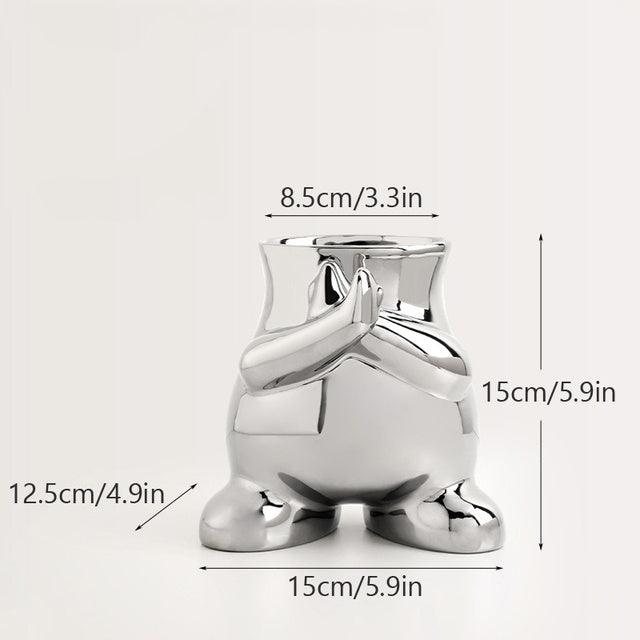 Ceramic Vase Decoration Suitable For Living Room Dining Table - Pacisia